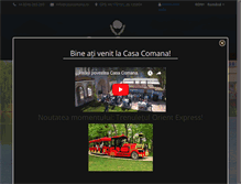 Tablet Screenshot of casacomana.ro